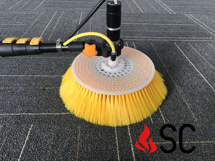 Solar Cleaning Double Disc Brushes Solar Panel Cleaning Equipment 3.5  Meters Length with Lithium Battery - China Solar Panel Cleaner Brush, Solar  Panel Cleaning Brush