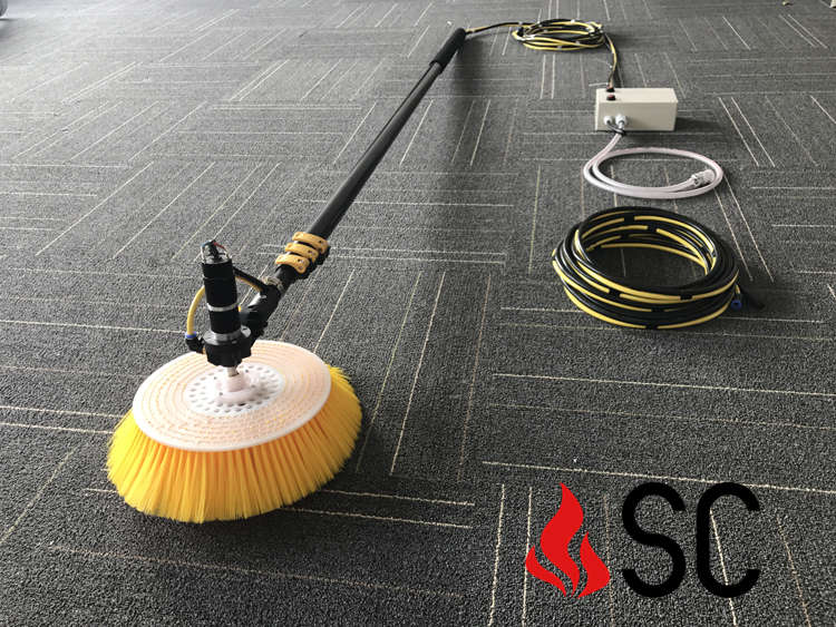 Solar Cleaning Double Disc Brushes Solar Panel Cleaning Equipment 3.5  Meters Length with Lithium Battery - China Solar Panel Cleaner Brush, Solar  Panel Cleaning Brush